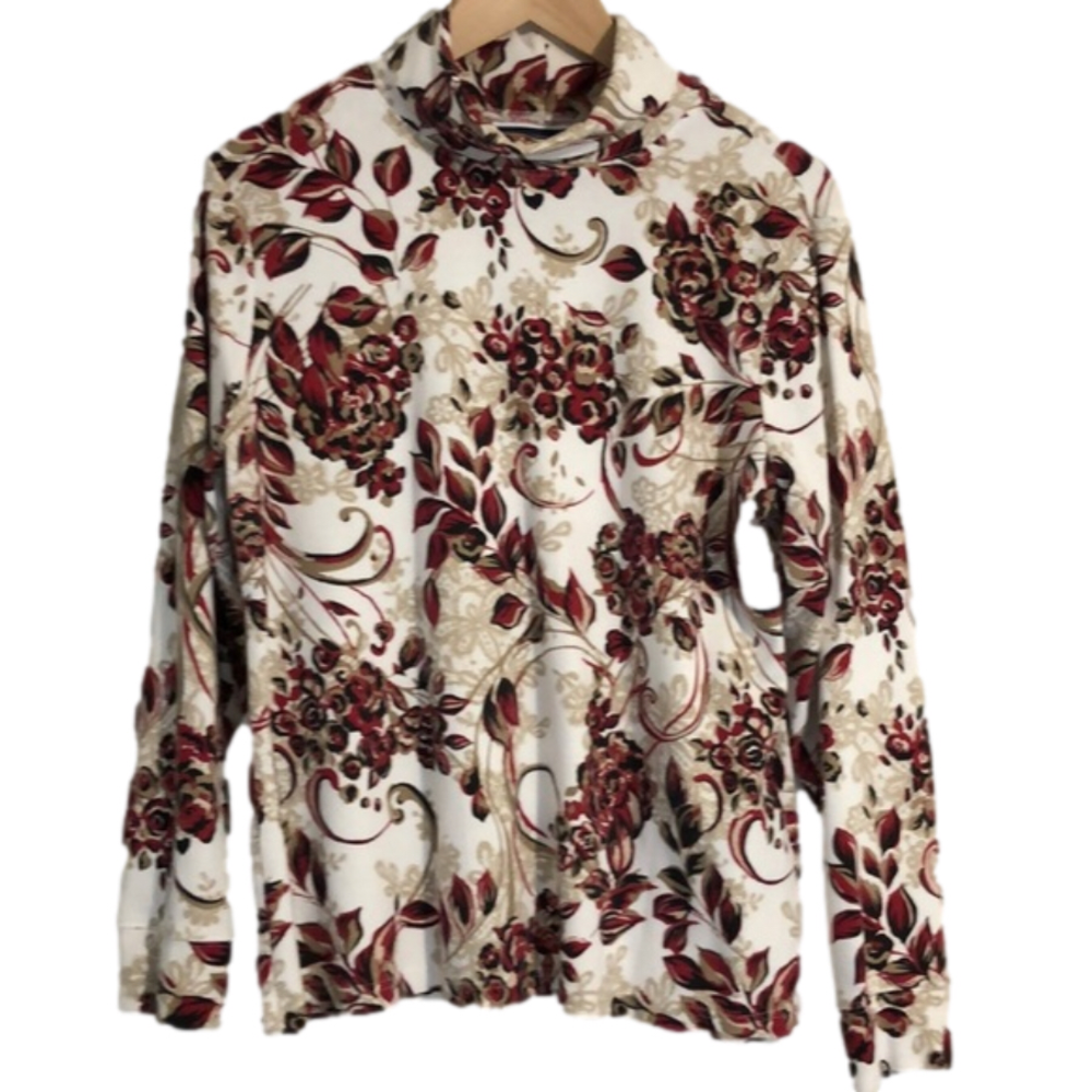 3/$25 Karen Scott Turtle Neck Style Top Size XL